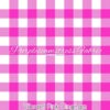 Vibrant Pink Gingham Cotton Lycra