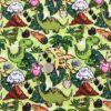 Volcanic Dinosaurs Cotton Lycra