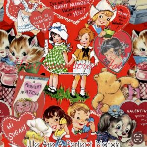 We are a perfect match Cotton Lycra