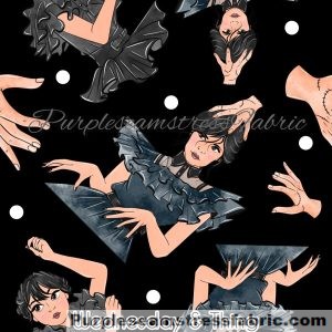 Wednesday & Thing - Fabric