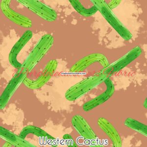 Western Cactus Cotton Lycra