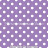 White Dots on Lavender Cotton Lycra