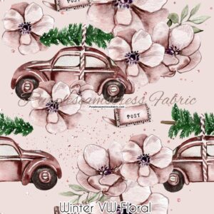 Winter VW Floral Cotton Lycra