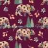 Woodsy Floral Bear Cotton Lycra