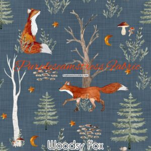 Woodsy Fox Cotton Lycra