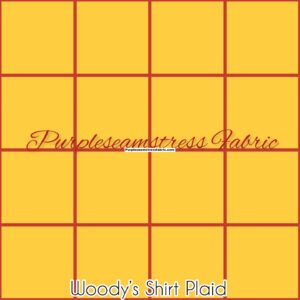 Woody's Shirt Plaid Cotton Lycra