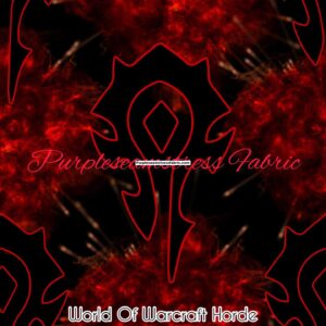 World of Warcraft Horde Cotton Lycra