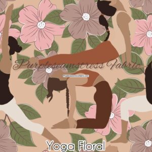 Yoga Floral Cotton Lycra