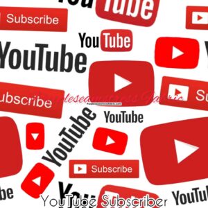 YouTube Subscriber Cotton Lycra