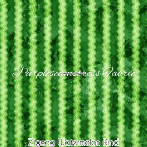Zigzag Watermelon Rind Cotton Lycra