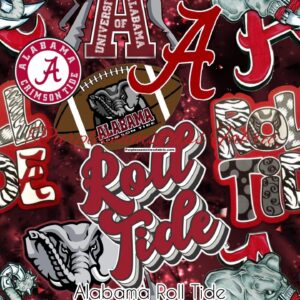 Alabama Roll Tide Cotton Lycra