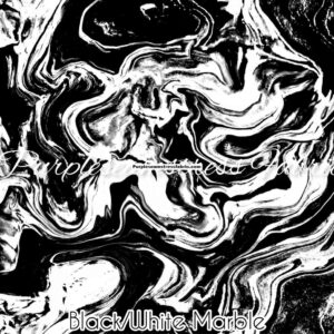 Black/White Marble Cotton Lycra