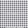 Charcoal/White Gingham Cotton Lycra