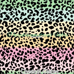 Cheetah Ombre Cotton Lycra