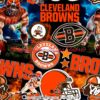 Cleveland Browns Football Cotton Lycra
