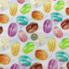 Watercolor Macaroons Cotton Lycra
