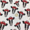 Cute Cow Faces Wearing Bandanas cotton/lycra