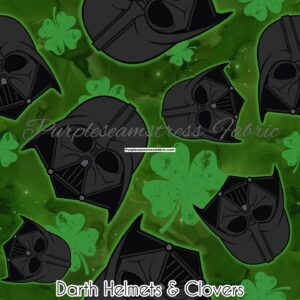 Darth Helmets & Clovers Cotton Lycra