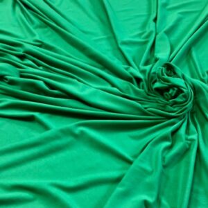 Green Double Brushed Poly Spandex