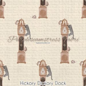 Hickory Dickory Dock Cotton Lycra