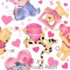 Hugs & Kisses Pooh Cotton Lycra