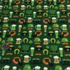 St. Patrick's Day "Irish Cheer" Double Brushed Poly Spandex