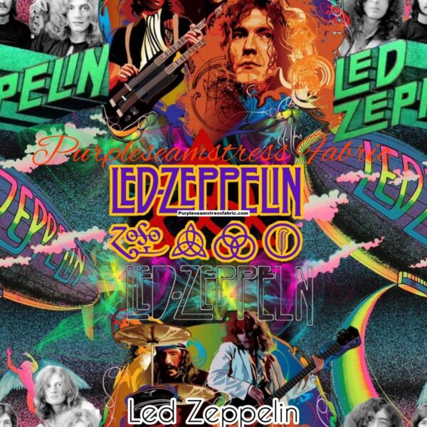 Led Zeppelin – Purpleseamstress Fabric