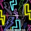 Lightening Streaks & Bolts Cotton Lycra