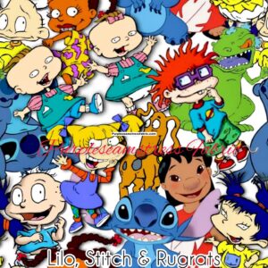 Lilo, Stitch & Rugrats Cotton Lycra