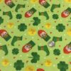 St. Patrick's Day "Lucky Leprechaun" Double Brushed Poly Spandex