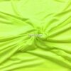 Neon Yellow Double Brushed Poly