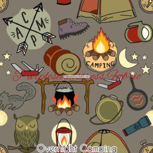 Overnight Camping Cotton Lycra