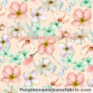 Pastel Dogwood - Fabric