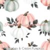 Peaches & Cream Pumpkins Cotton Lycra