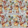 Pooh Christmas Cotton Lycra