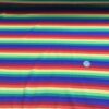 Primary-Colored Rainbow Stripes Cotton/Lycra