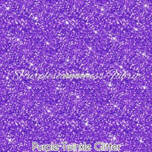Purple Twinkle Glitter Cotton Lycra
