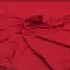 Red double brushed poly spandex