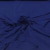 Royal blue double brushed poly spandex