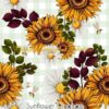Sunflower Gingham Cotton Lycra