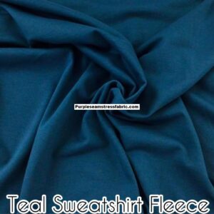 Teal Sweatshirt Fleece