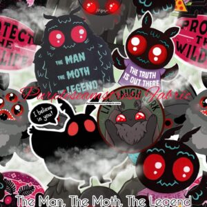 The Man, The Moth, The Legend Cotton Lycra