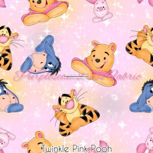Twinkle Pink Pooh Cotton Lycra