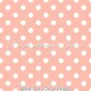 White Dots on Lt. Peach Cotton Lycra