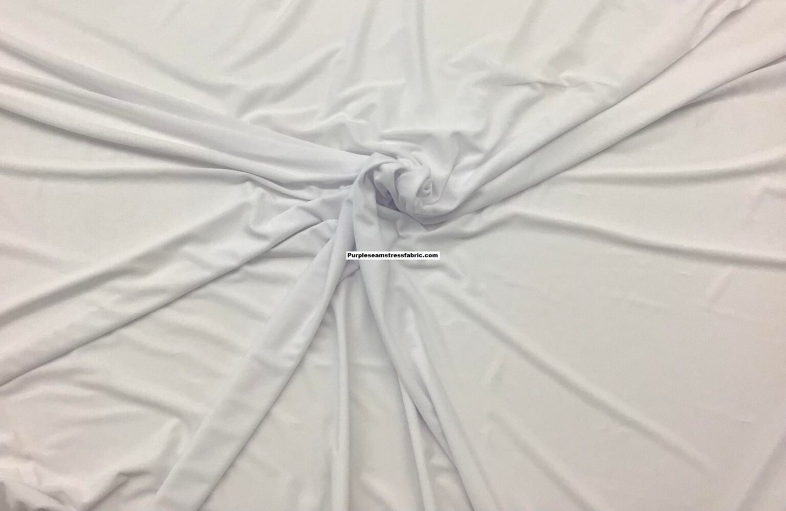 White Swimsuit Lining Purpleseamstress Fabric