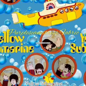 Yellow Submarine Cotton Lycra