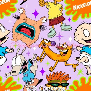 90s Cartoons - Fabric