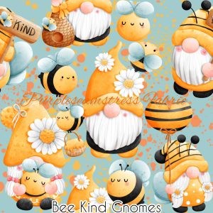 Bee Kind Gnomes - Fabric