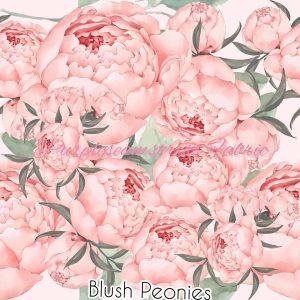 Blush Peonies - Fabric