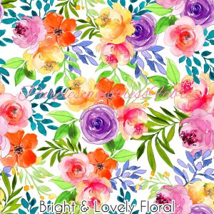 Bright & Lovely Floral - Fabric